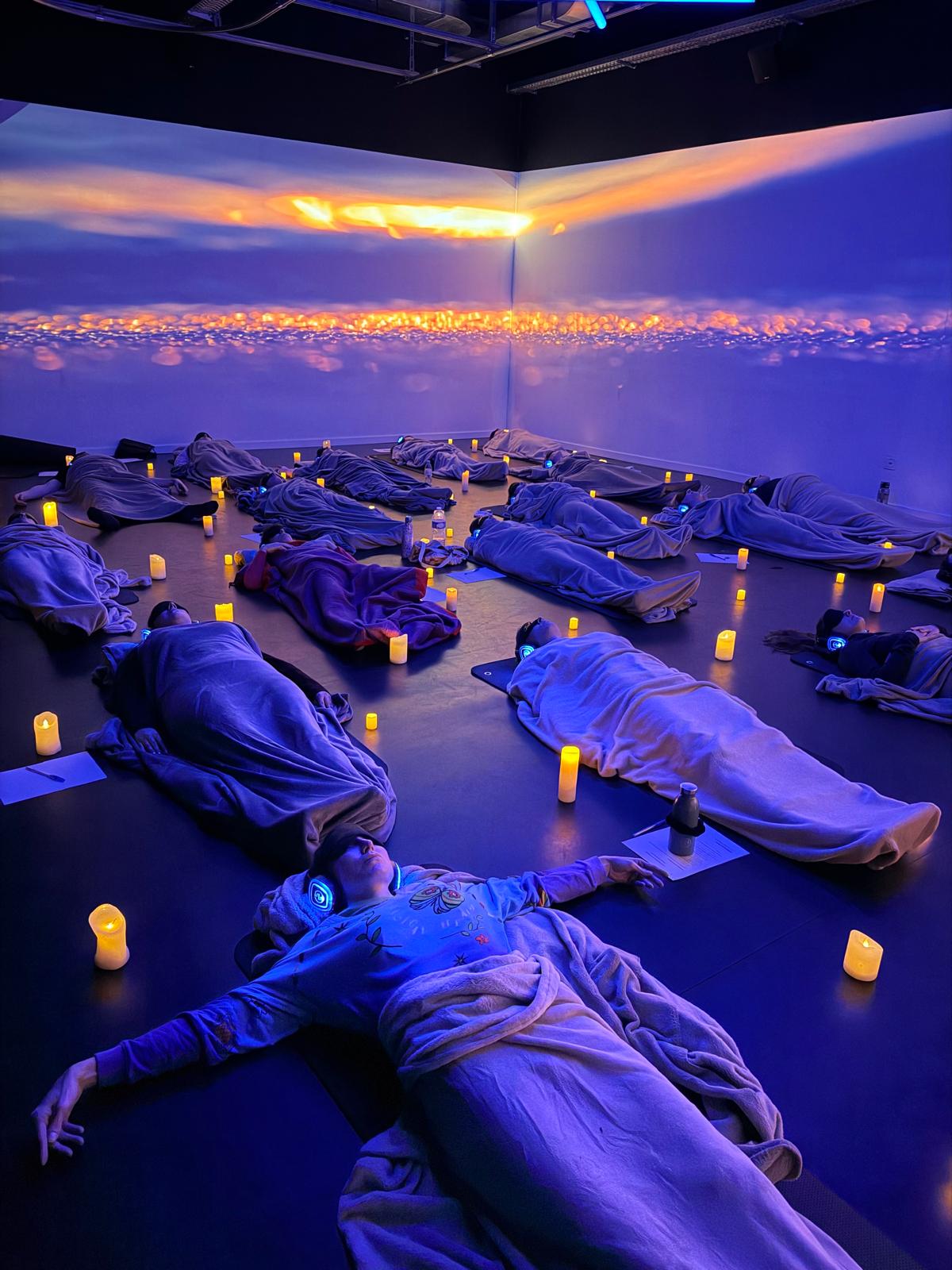Immersion méditative avec projection et repos
