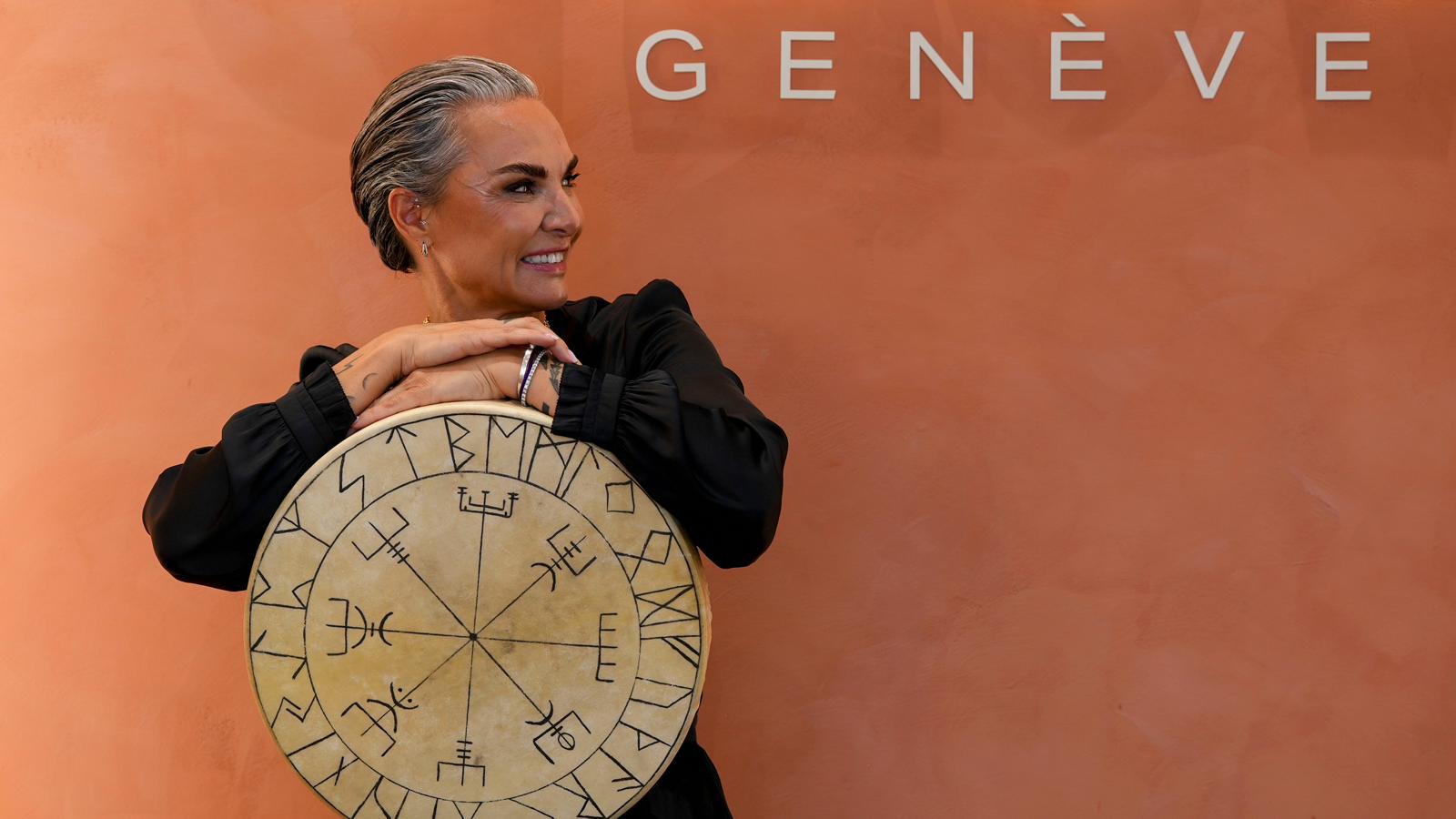 Portrait avec tambour à Genève